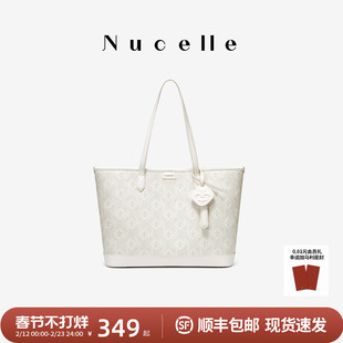 NU纽芝兰通勤包包女式2026新款大容量电脑包高级感单肩手提托特包