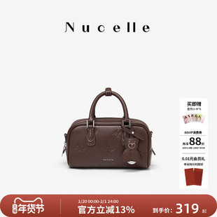 【新年礼物】NU纽芝兰飞马方巧包2026新款波士顿斜挎手提保龄球包