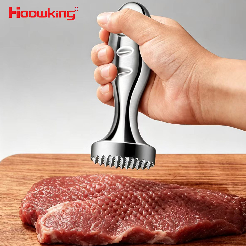 304不锈钢牛排松肉锤牛肉捶打器专用嫩肉的锤子敲打神器家用工具