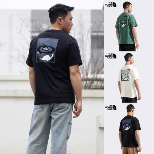正品TheNorthFace/北面情侣25款概念“行星”纯棉透气T恤短袖8D7V