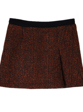 冬季女款外穿女装230953短款女式小香风A字半身裙NEEHE短裙