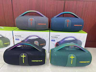 HOPESTAR华达H85大功率蓝牙音箱低音炮户外便携手提插卡蓝牙音箱