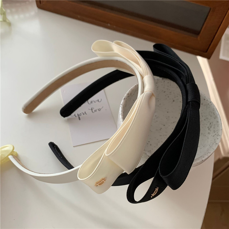 布艺法式复古d字蝴蝶结