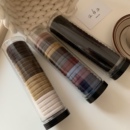 日韩高级配色高弹力无缝接发圈高马尾盒装 头绳扎头发发绳皮筋发饰