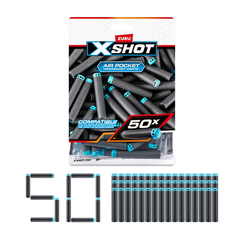 ZURU X特攻圆头软弹非凡系列软弹枪补充包XSHOT子弹弹壳抛壳