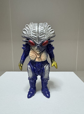 万代正版  班赞星人哉阿斯奥特曼 儿童怪兽玩具模型    17cm软胶