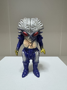 万代正版 班赞星人哉阿斯奥特曼 儿童怪兽玩具模型 17cm软胶