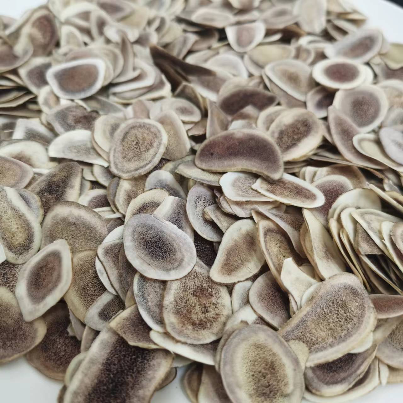 鹿角片红白心50g克梅花鹿鹿茸片正品干货泡水泡酒料男性用可打粉