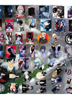 NOBLESSE大贵族UV转印贴动漫水晶标签户外防嗮头盔汽车装饰贴纸