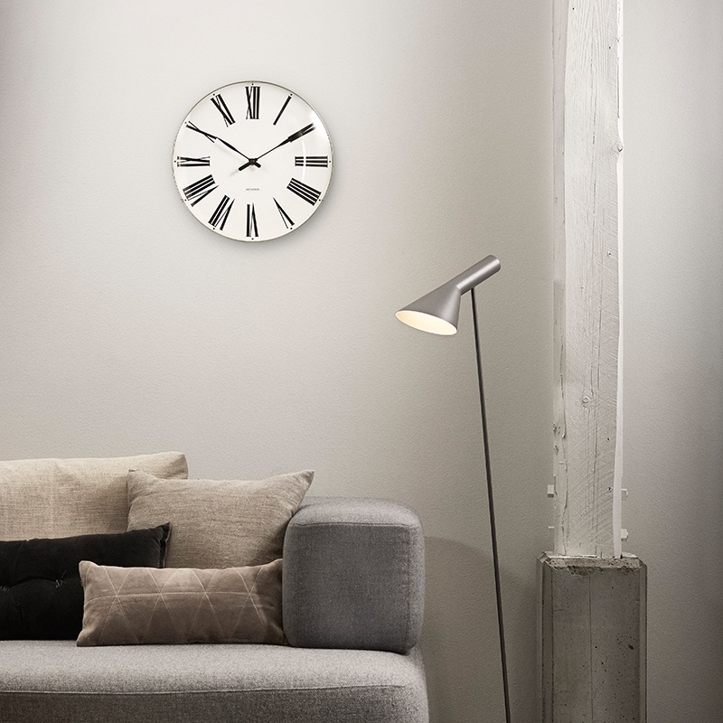 进口丹麦客厅创意北风时尚挂钟