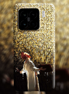 适用小米14手机壳磨砂男女款夜光浮雕个性创意14ultra/15pro/13pro/12sultra/10s/k60pro/k70至尊版/k80硬壳