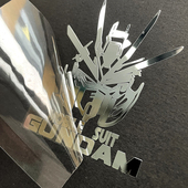 手机电脑装 饰贴 饰金属贴 模型盒子装 机动战士高达金属贴