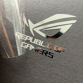 败家之眼ROG电竞信仰金属贴 饰贴纸 玩家国度战神笔记本电脑机箱装