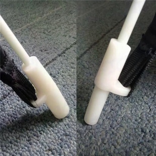 速开手抛帐篷白接头配件支架支伸缩杆纤维杆塑料6mm5mm插头底座