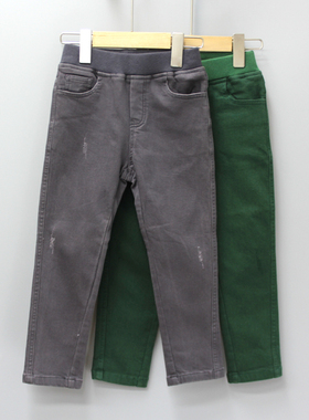 S柏系列110-170春秋装 品牌童装折扣/儿童休闲纯棉长裤14916三色