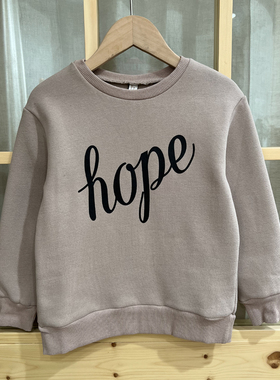 Y安系列120-150春秋 童装品牌折扣/儿童休闲套头卫衣外套18809米