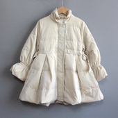 Y安系列120 儿童羽绒服中厚外套12510白 折扣撤柜 130冬 品牌童装