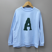 大童休闲棉柔软长袖 T恤23219兰 品牌童装 折扣 7米140 170春秋