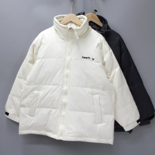 G百系列150冬装 品牌童装折扣/大童中厚羽绒服外套连帽6198二