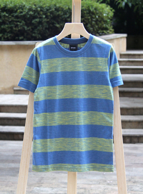 杂系列145秋装 童装品牌折扣/儿童纯棉短袖81303绿