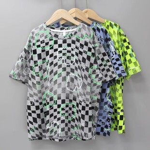 儿童纯棉短袖 R百系列150 折扣 品牌童装 T恤休闲2601三色 170夏装