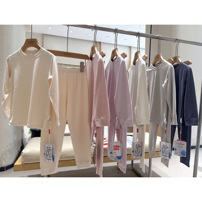 G茁ban家130-160秋冬 品牌童装折扣/薄款内衣秋衣秋裤套装3601多