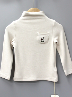 G安系列80秋冬 童装品牌折扣/儿童打底T恤衫长袖17059白