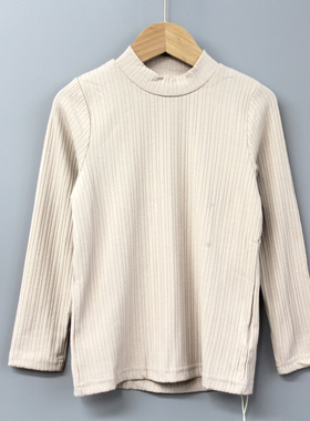 G安系列80-120秋冬 品牌童装折扣/儿童舒适打底衣衫上衣17809杏