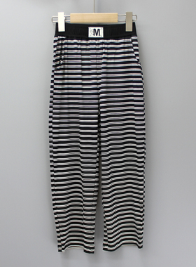 G库ka图120夏品牌折扣童装/大童休闲柔软防蚊冰丝长裤39188黑