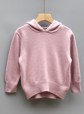 EI系列105秋装 品牌童装折扣/休闲套头中厚毛衣82078梅粉*