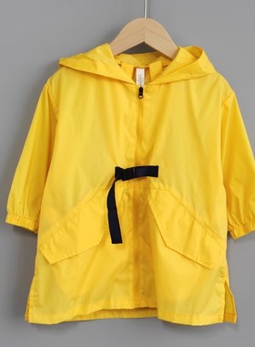 T吾系列90-120春夏Ⅲ品牌童装折扣/薄款开衫外套防晒服07966黄