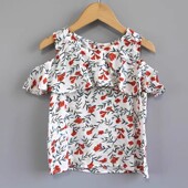 T恤娃娃衫 T拉系列100 H368米白 折扣 童纯棉短袖 110夏装 品牌童装