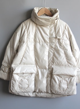 G-I家140冬 品牌折扣童装/儿童羽绒服休闲外套中厚2875米