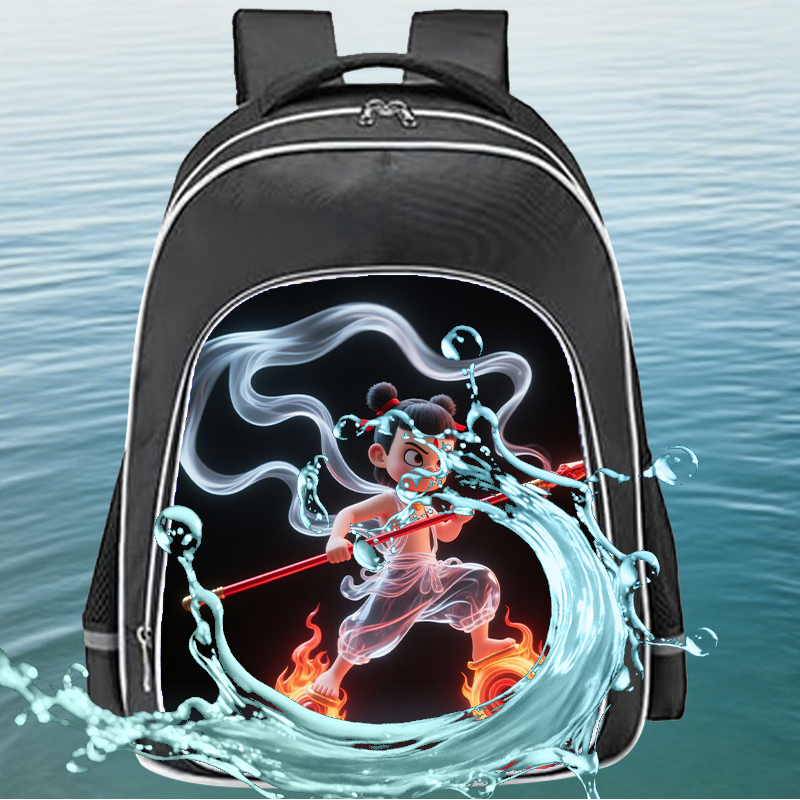 新款哪吒幼儿园小学生轻便大容量防水防污儿童双肩包开学季z631