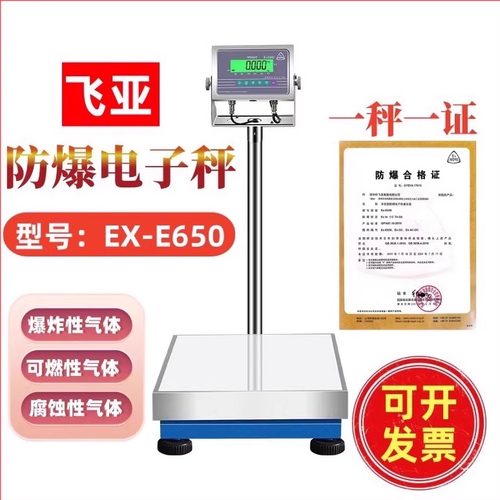 飞亚EX-E650本安型防爆电子秤