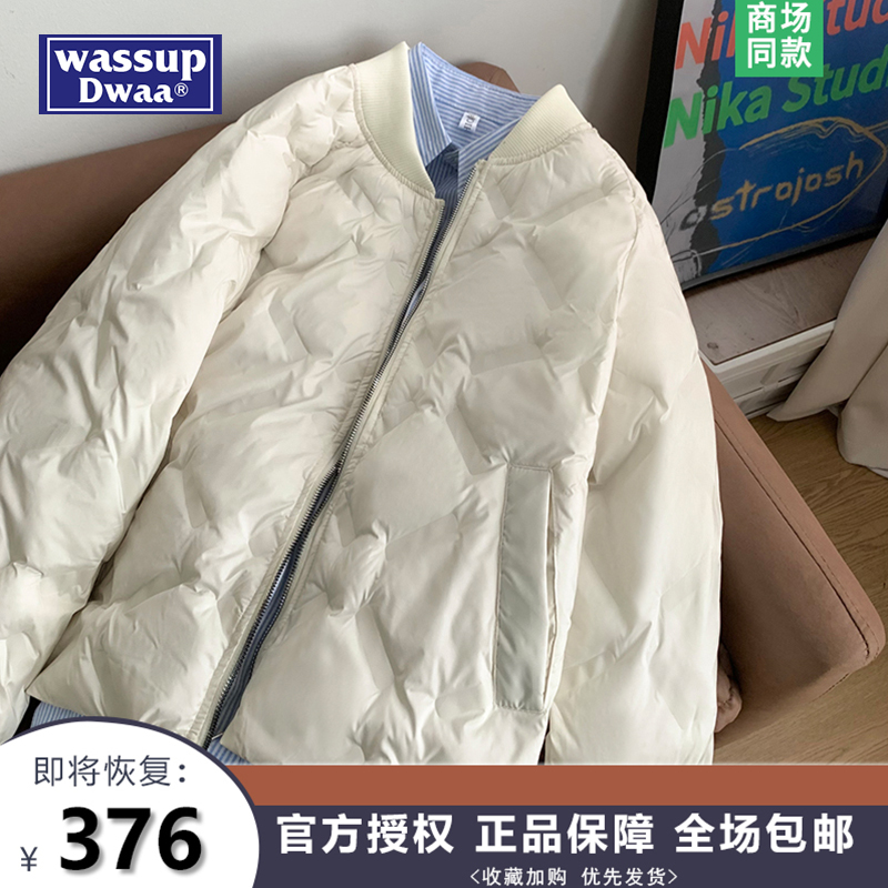 WASSUP轻薄棉衣男士秋冬季外套