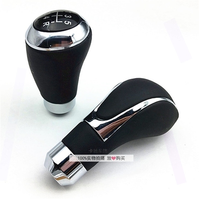 适用菲亚特菲翔致悦跃500汽车真皮排挡头改装变速杆挡把头波棍头