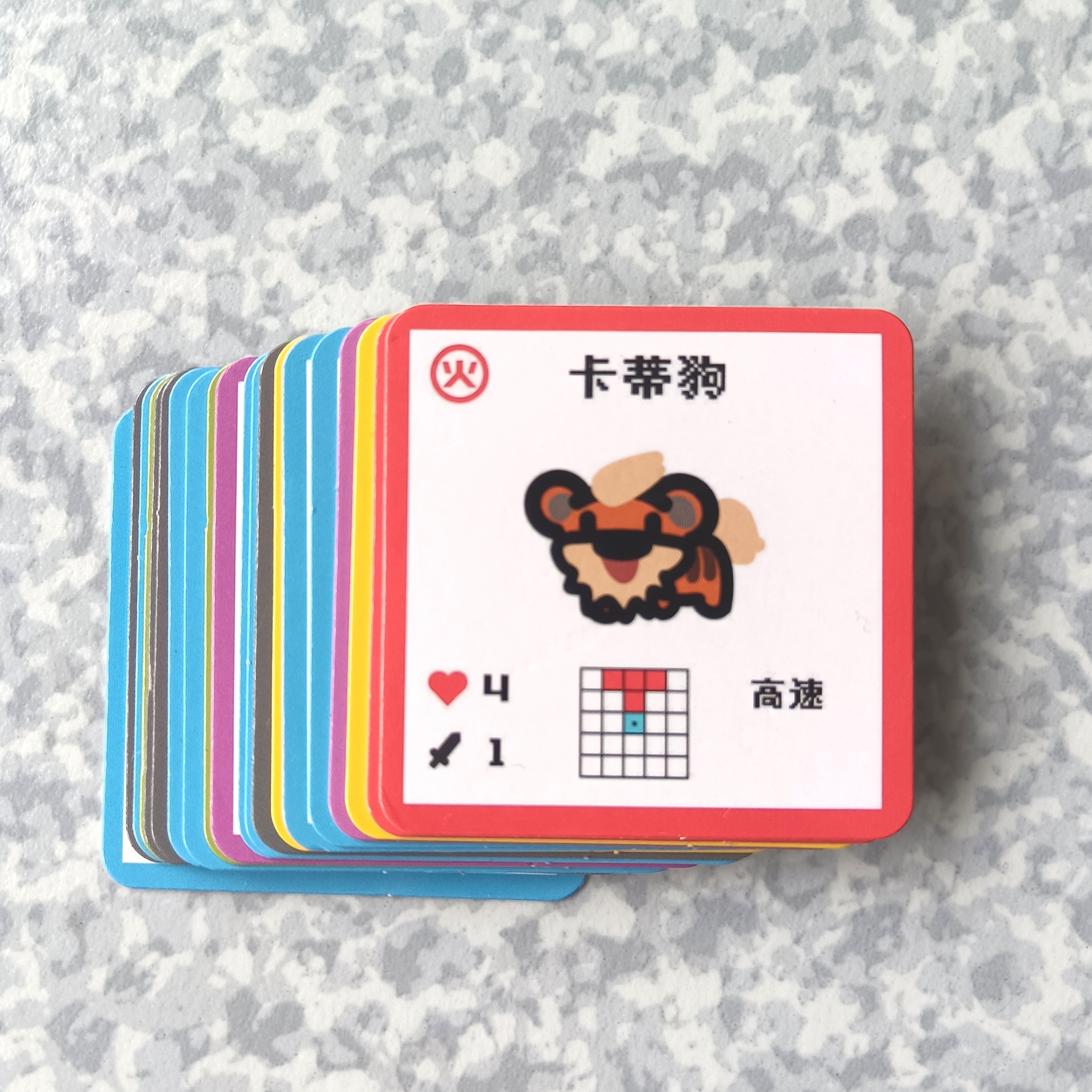 宝可梦战棋极简桌游亲子益智玩具