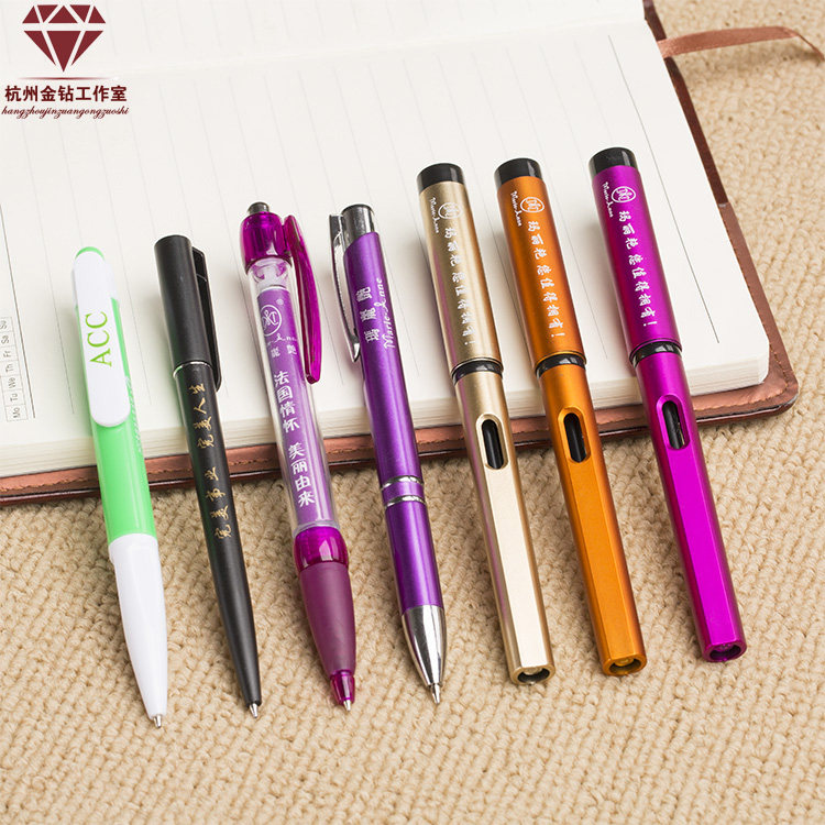 玛丽艳圆珠笔拉画广告笔写字签名签字圆珠笔油墨笔芯中性笔acc笔