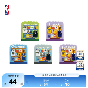 NBA官方库里 生日送男友礼物卡通徽章送男生礼物 詹姆斯球员号码