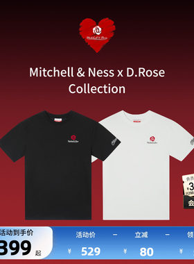MITCHELL&NESS罗斯球星同款短袖