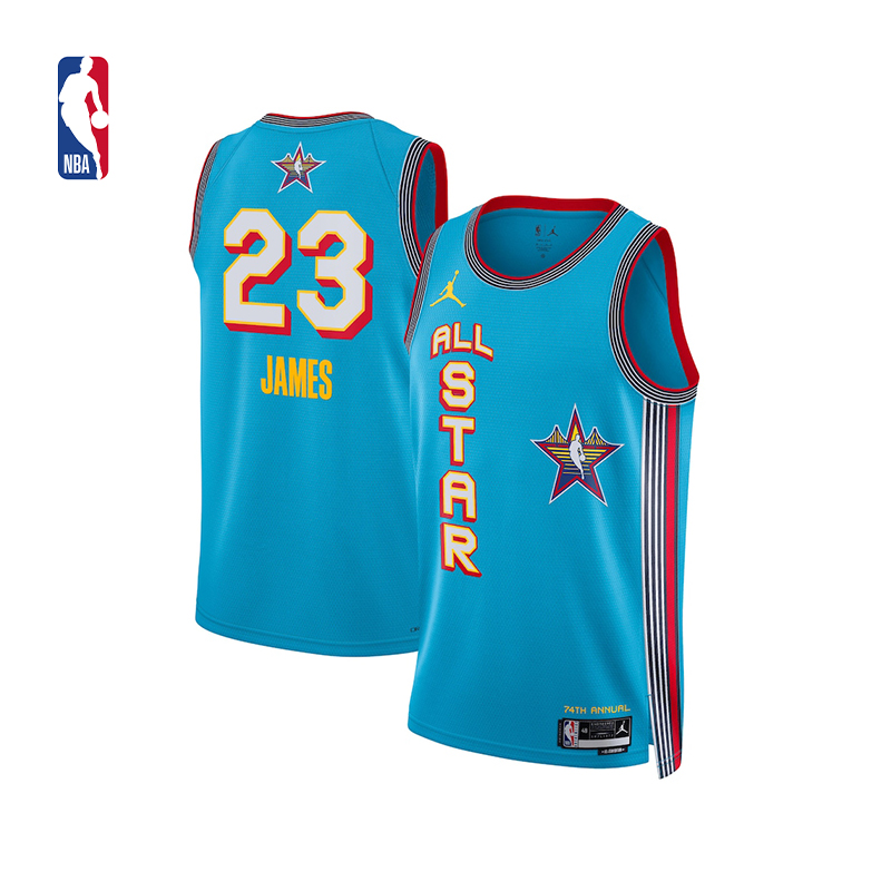 Nike耐克官方NBA全明星系列勒布朗詹姆斯成人速干球衣篮球服