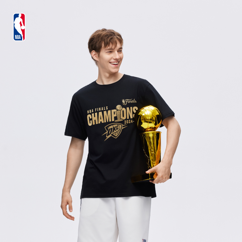 NBA官方雷霆總冠軍系列紀念T恤