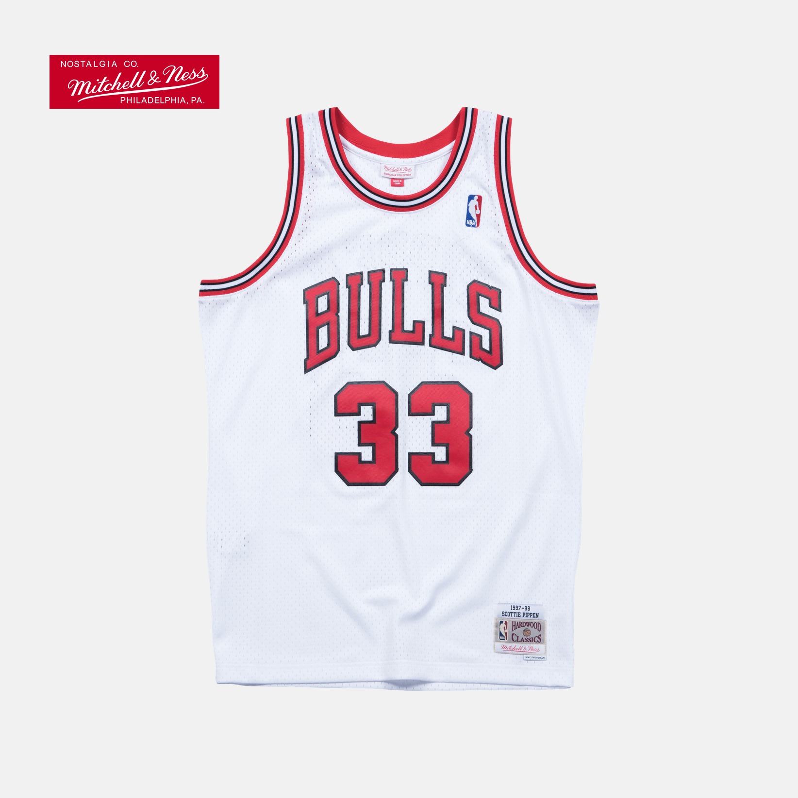 公牛队复古球衣NBA皮蓬