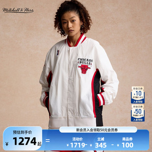 春季 男女运动外套 97赛季 NBA官方MitchellNess公牛客场96