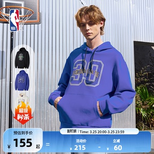 运动连帽卫衣 新品 NBA官方勇士库里 湖人詹姆斯得分狂潮系列春季