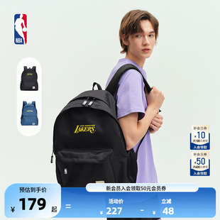 湖人差旅学生暑假书包电脑包户外休闲运动双肩包24L NBA官方勇士