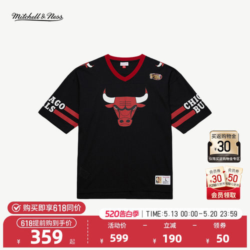 Mitchell&Ness官方NBA复古短袖