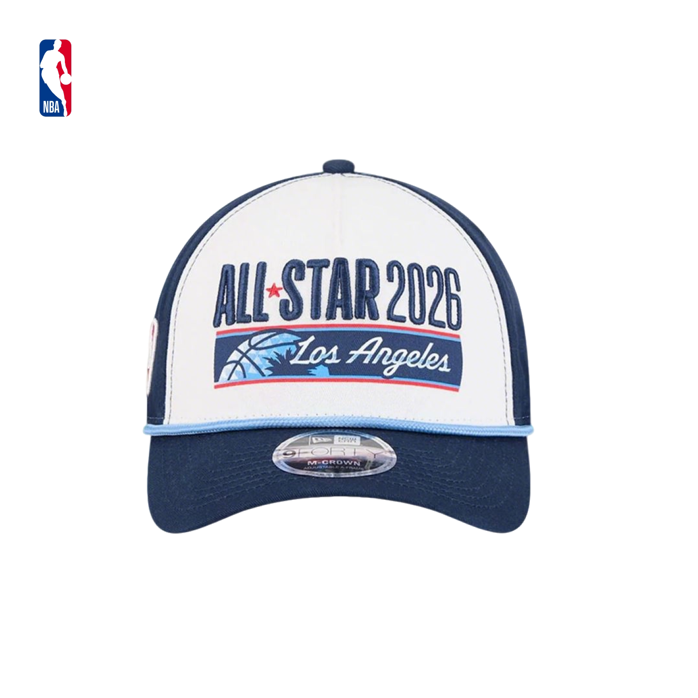 NBA官方NewEra透气遮阳弯檐帽