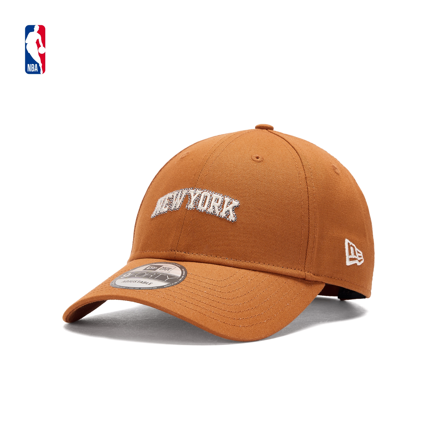 NewEra26新款刺绣可调弯檐帽